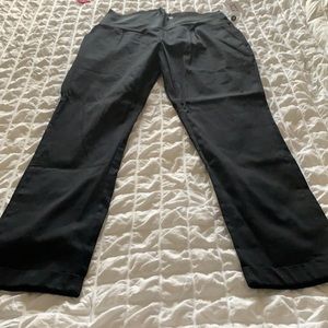 Pip and vine Long black maternity pants
